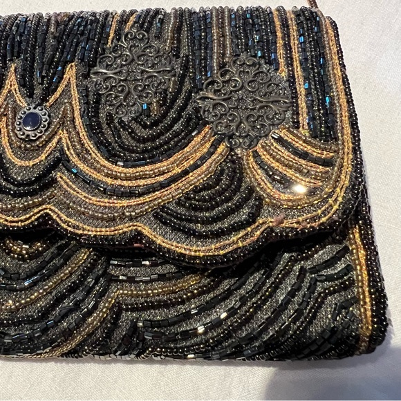 Vintage beaded bag - Picture 3 of 5